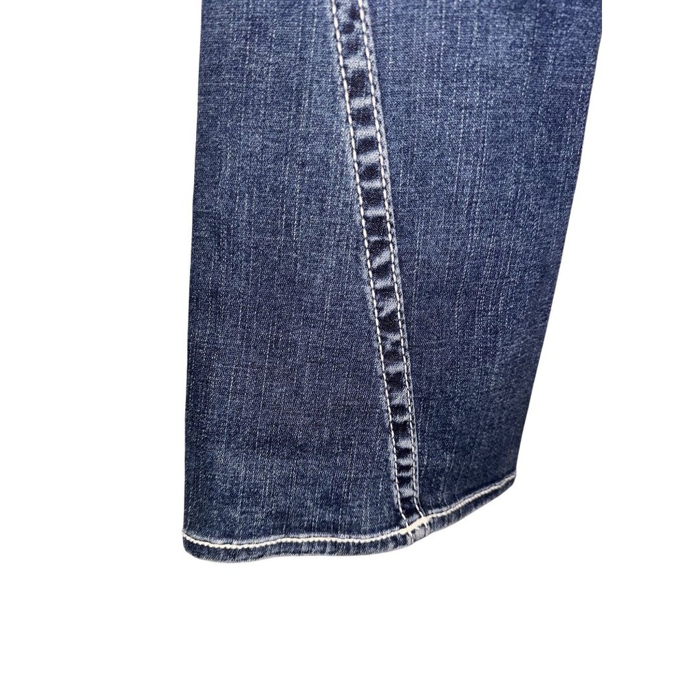 True Religion Womens Distressed Bootcut Jeans Size 28 Made In USA - Picture 12 of 14